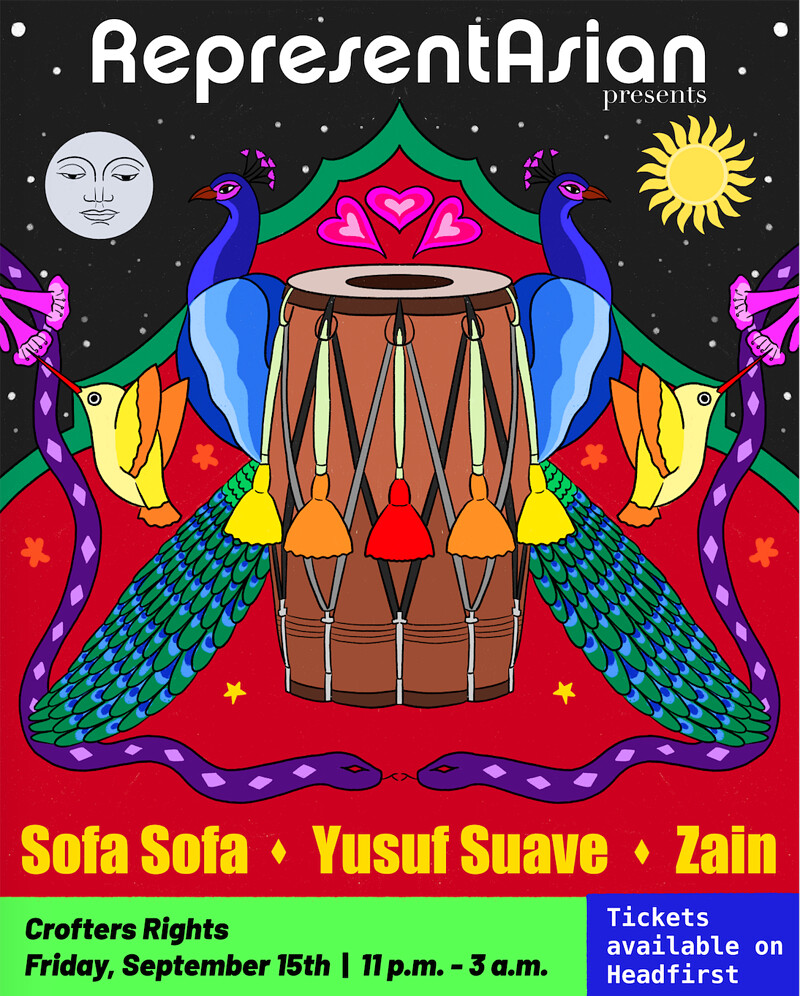 RepresentAsian: Sofa Sofa / Yusuf Suave / Zain at Crofters Rights