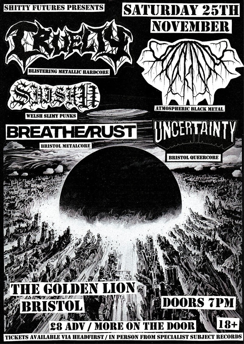 Cruelty & Underdark at The Golden Lion