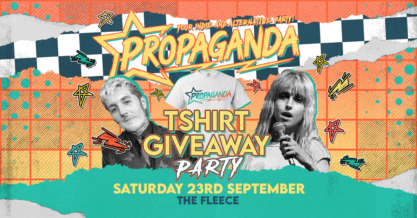 Propaganda: T-Shirt Giveaway Party at The Fleece