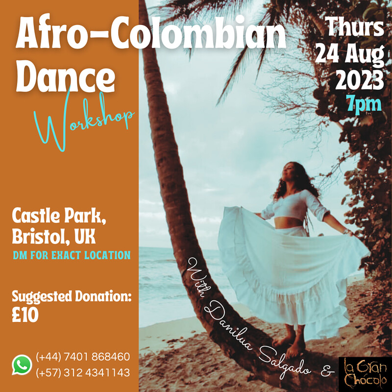 Afro-Colombian Dance Workshop at Castle Park