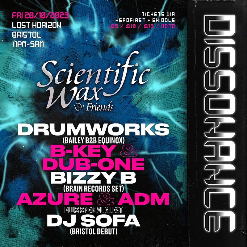 Dissonance Presents: Scientific Wax & Friends at Lost Horizon