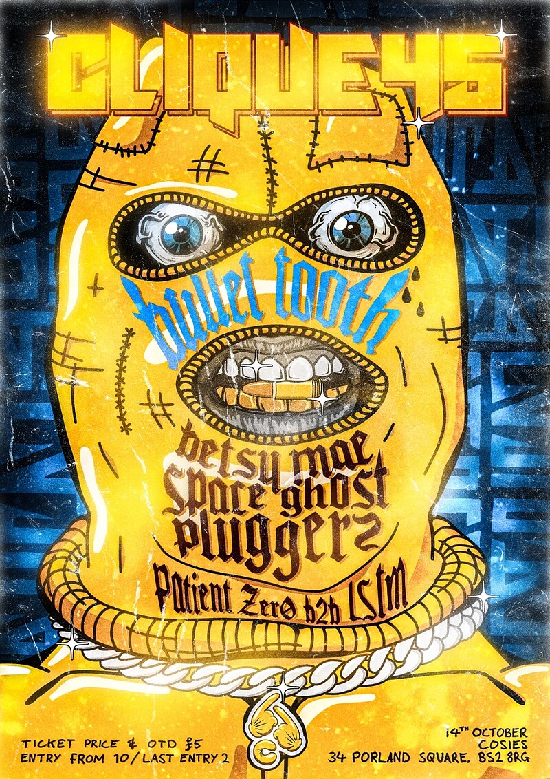 C45 Presents: bullet tooth at Cosies