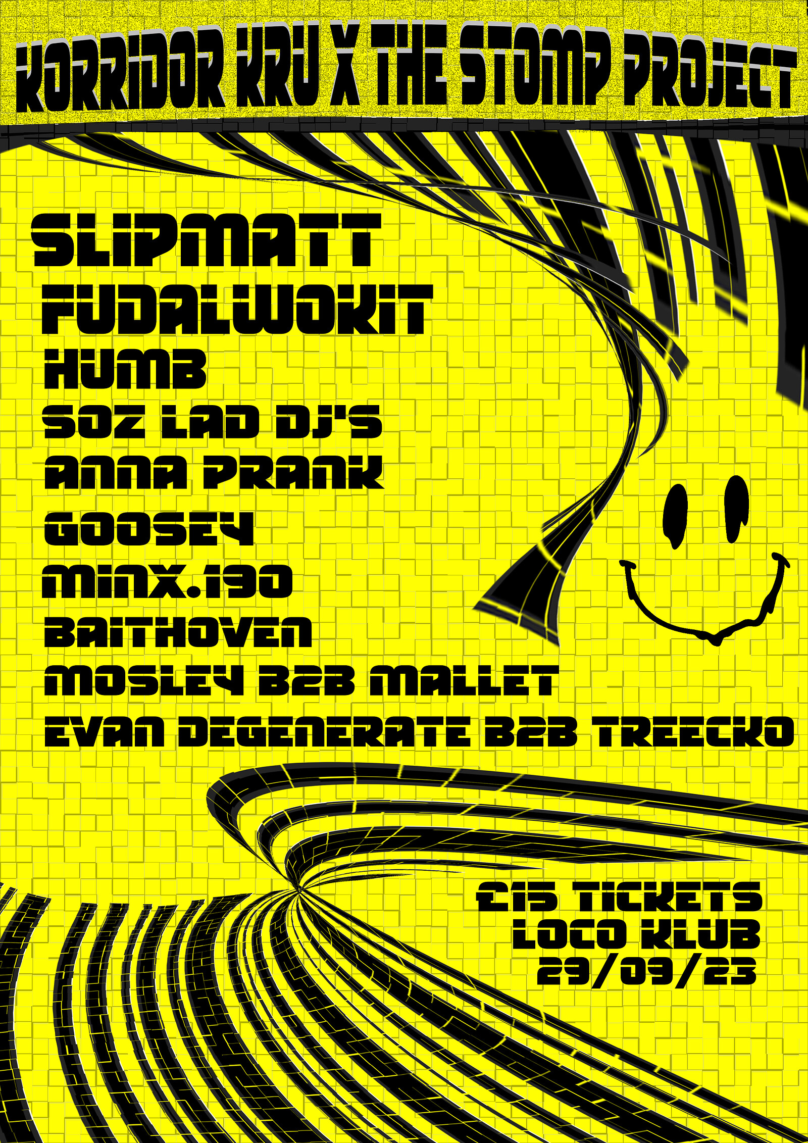 Korridor Kru x The Stomp Project at Loco Klub