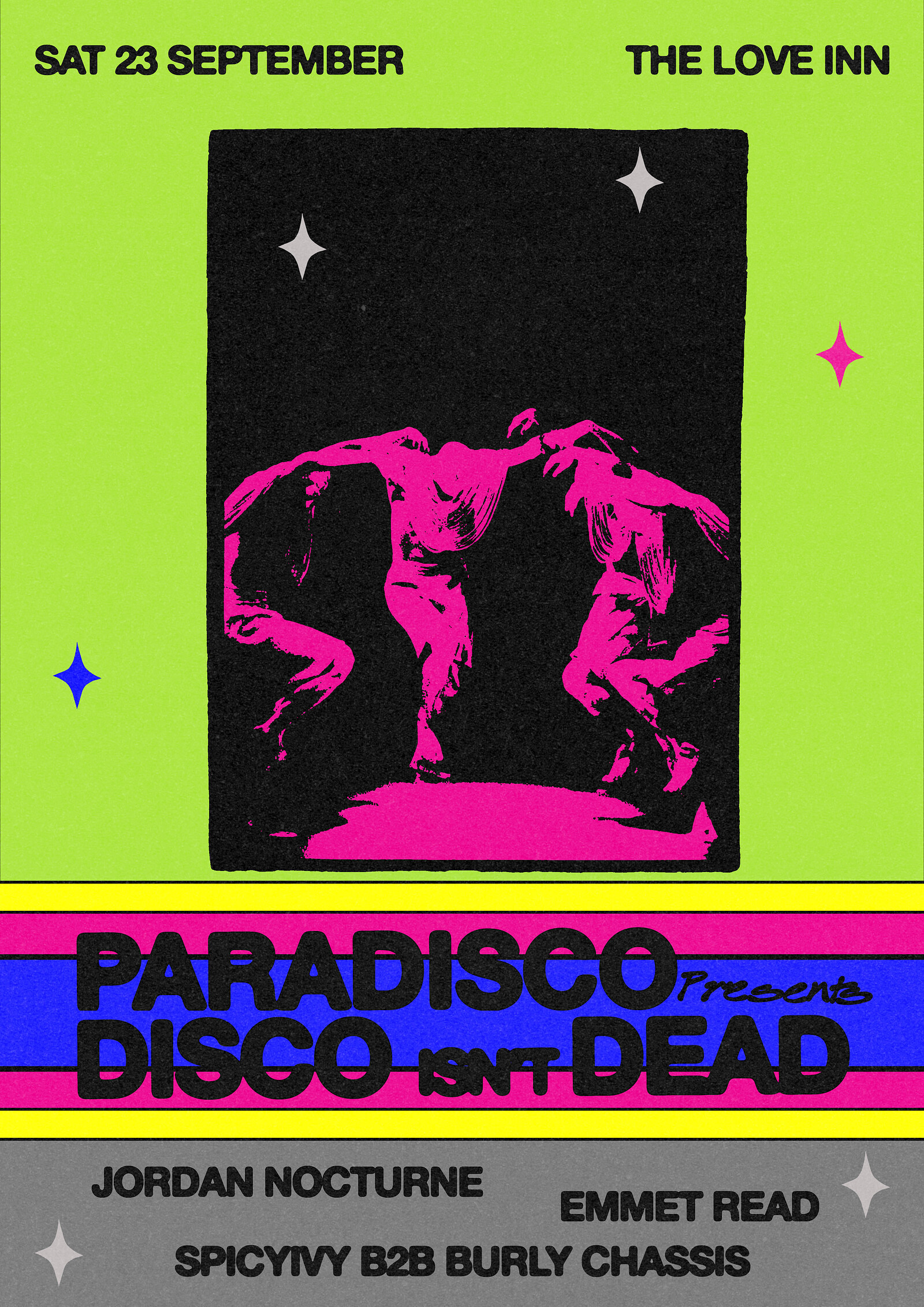 Paradisco w/ Jordan Nocturne + Emmet Read at The Love Inn