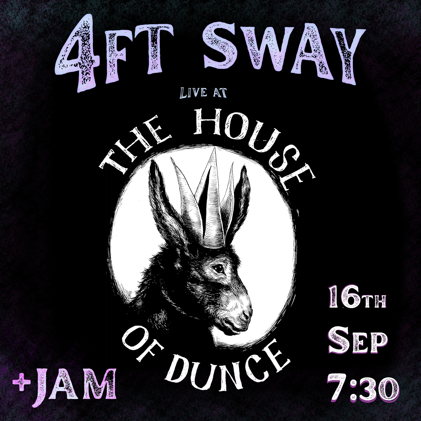 4 Ft SwAy + jam at St Dunstan house