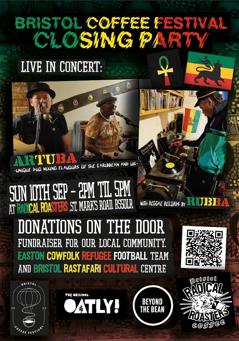 Reggae Fundraiser at Radical Roasters