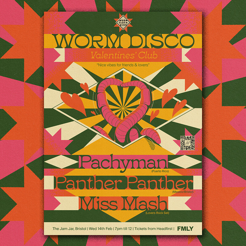 Pachyman, Miss Mash, PantherPnthr at The Jam Jar