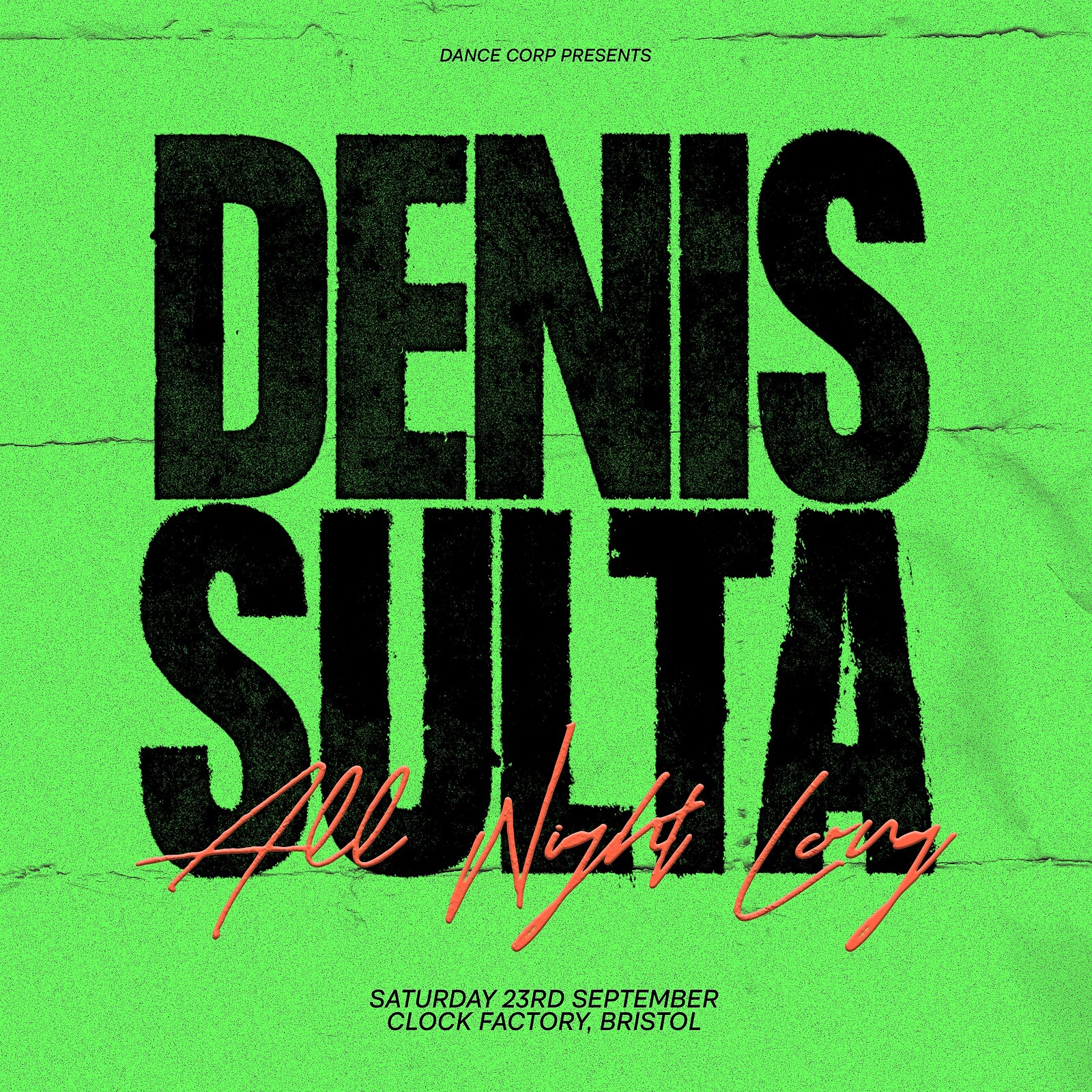 Denis Sulta at Clock Factory