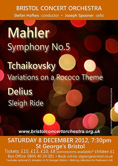 Mahler Symphony 5 Etc at St George&#039;s Bristol