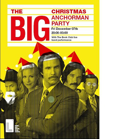 big Anchorman Xmas Party at The Lanes Bristol