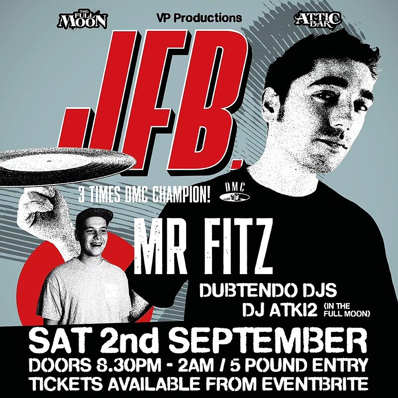 JFB - 3 times DMC Champion at The Attic Bar