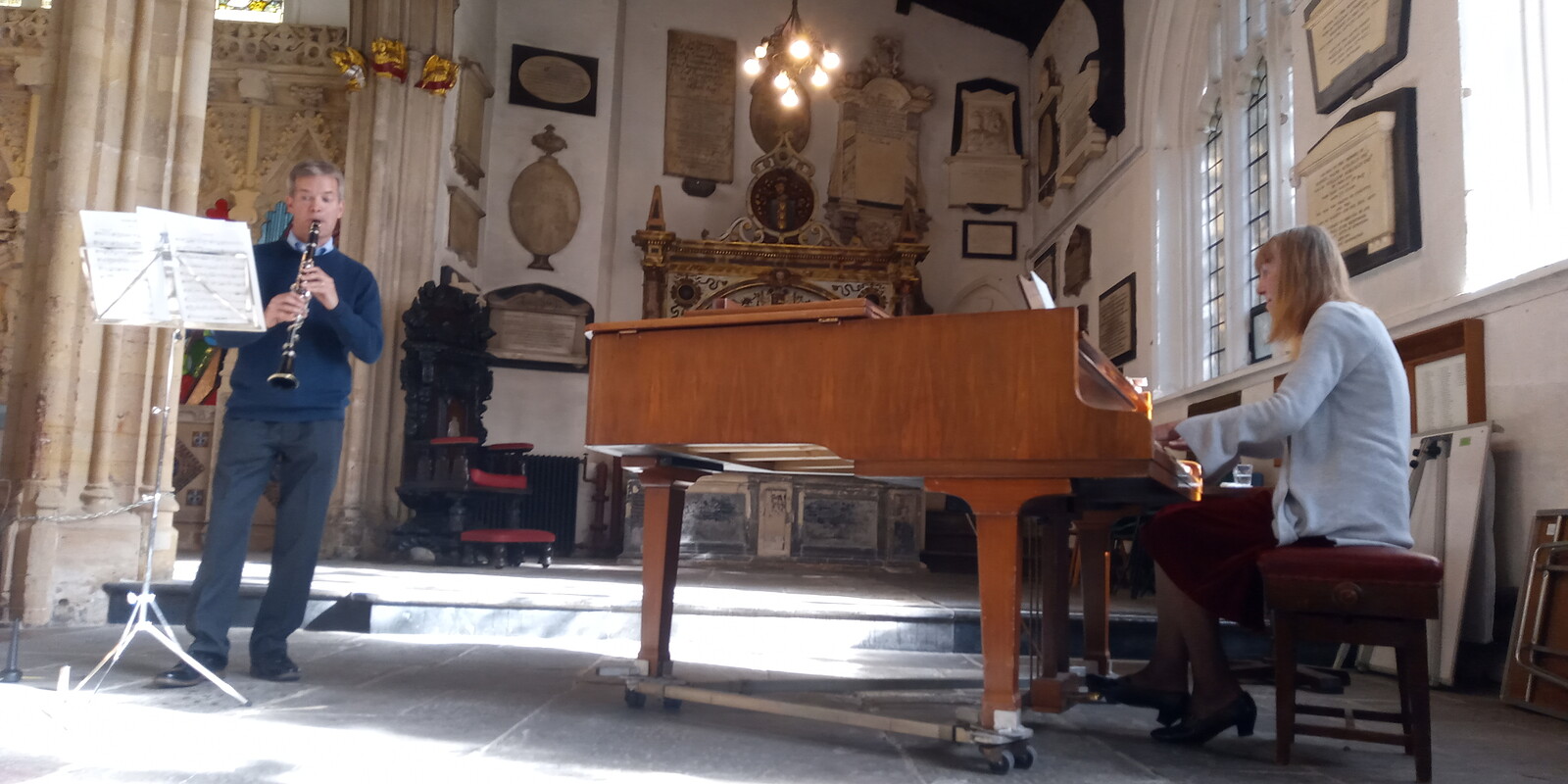 Classical Piano clarinet recital at St Stephen's Church Bristol