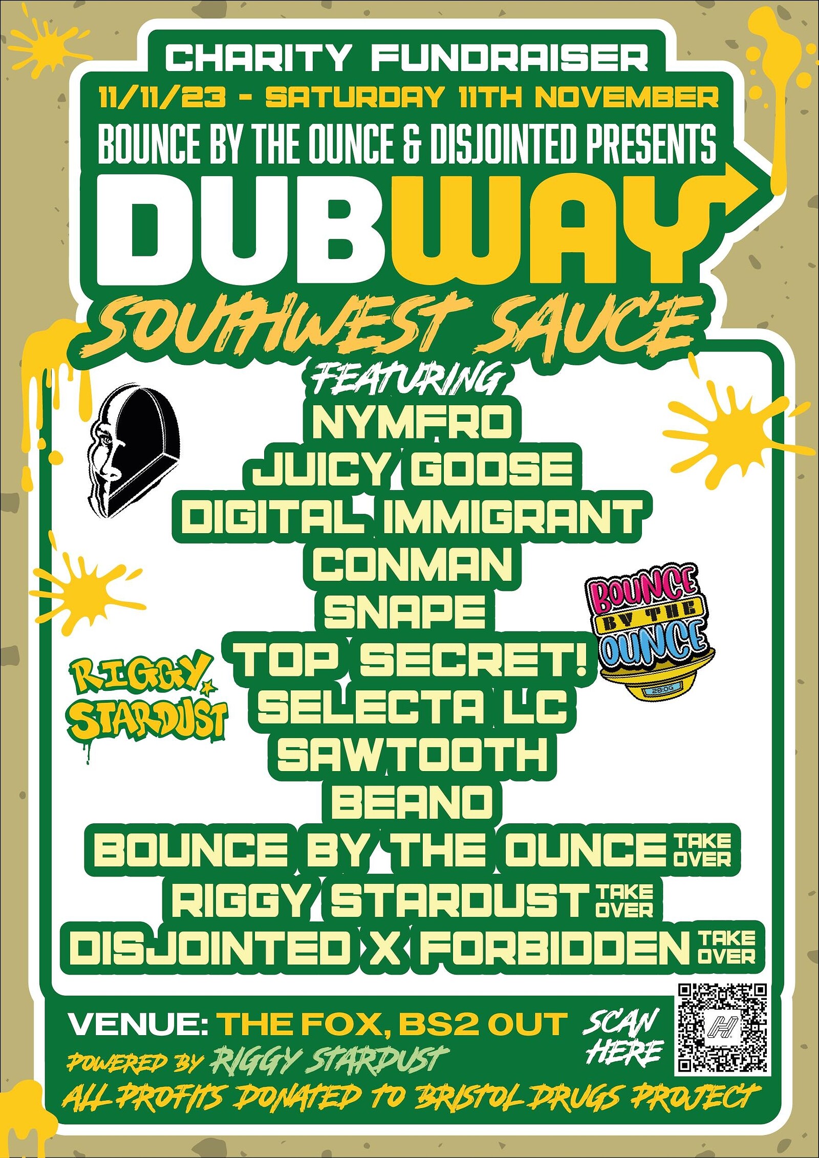 DUBWAY: SOUTHWEST SAUCE at The Fox
