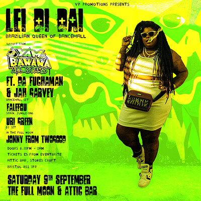 LEI DI DAI - Brazilian Queen Of Dancehall at The Attic Bar