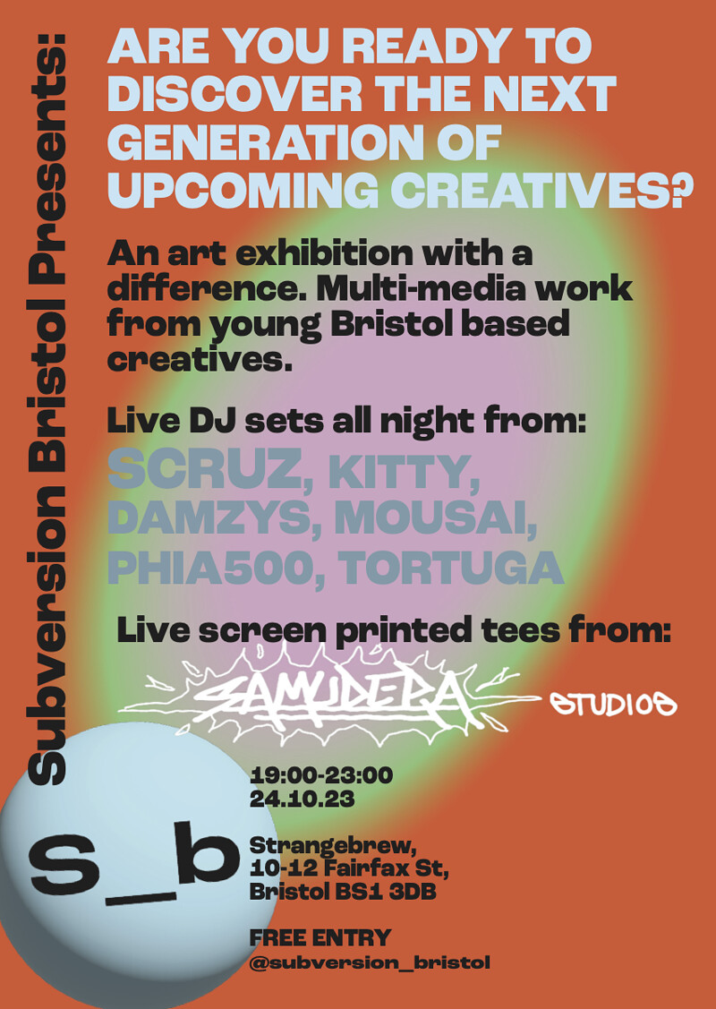 Subversion Bristol: Art exhibition at Strange Brew
