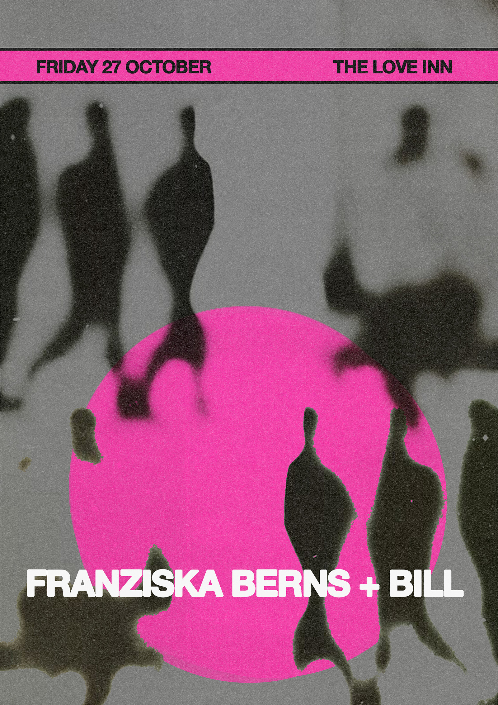 Franziska Berns  + Bill at The Love Inn