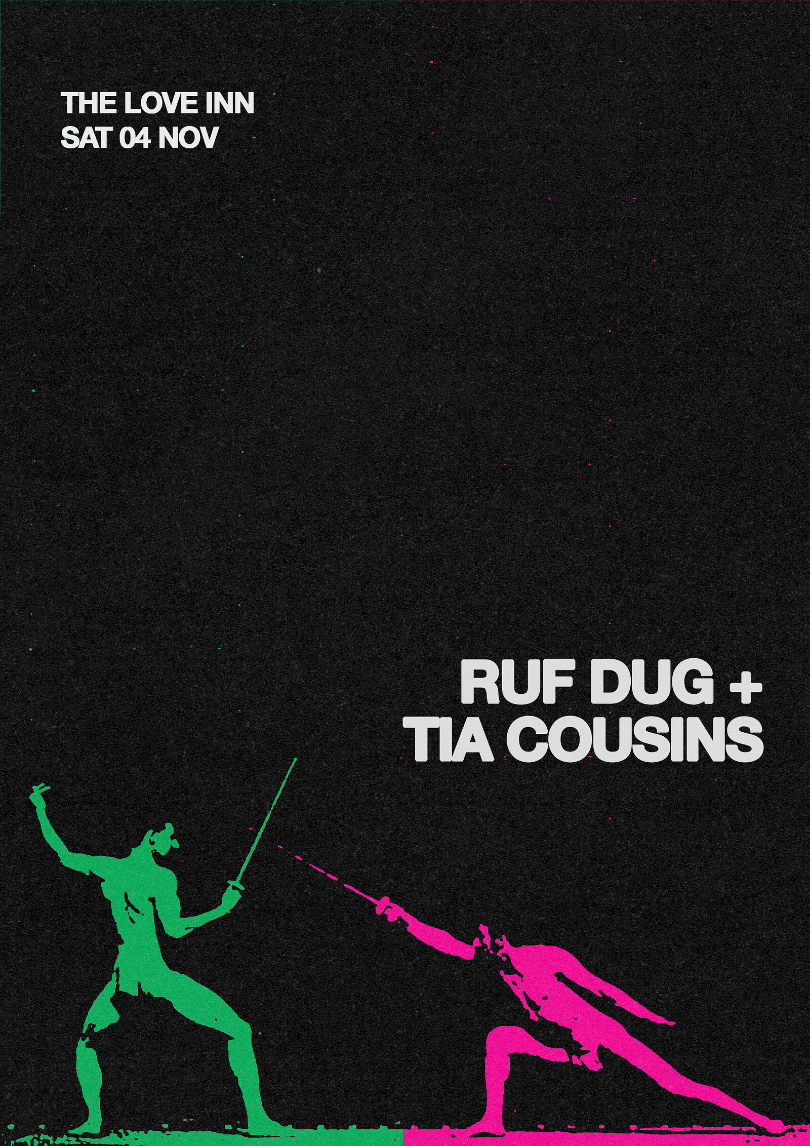 Ruf Dug B2B Tia Cousins at The Love Inn