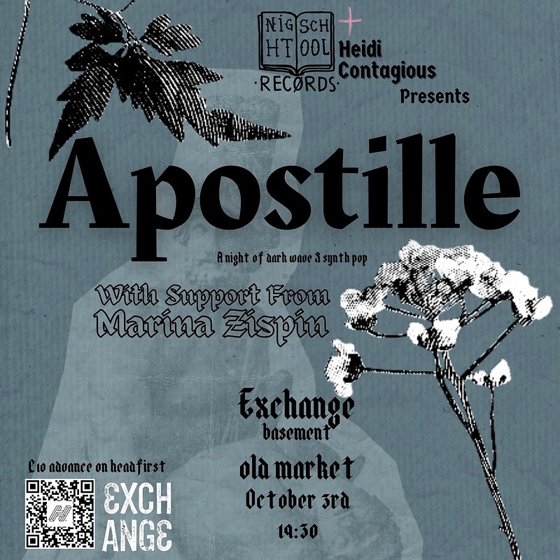 Apostille + Marina Zispin at Exchange