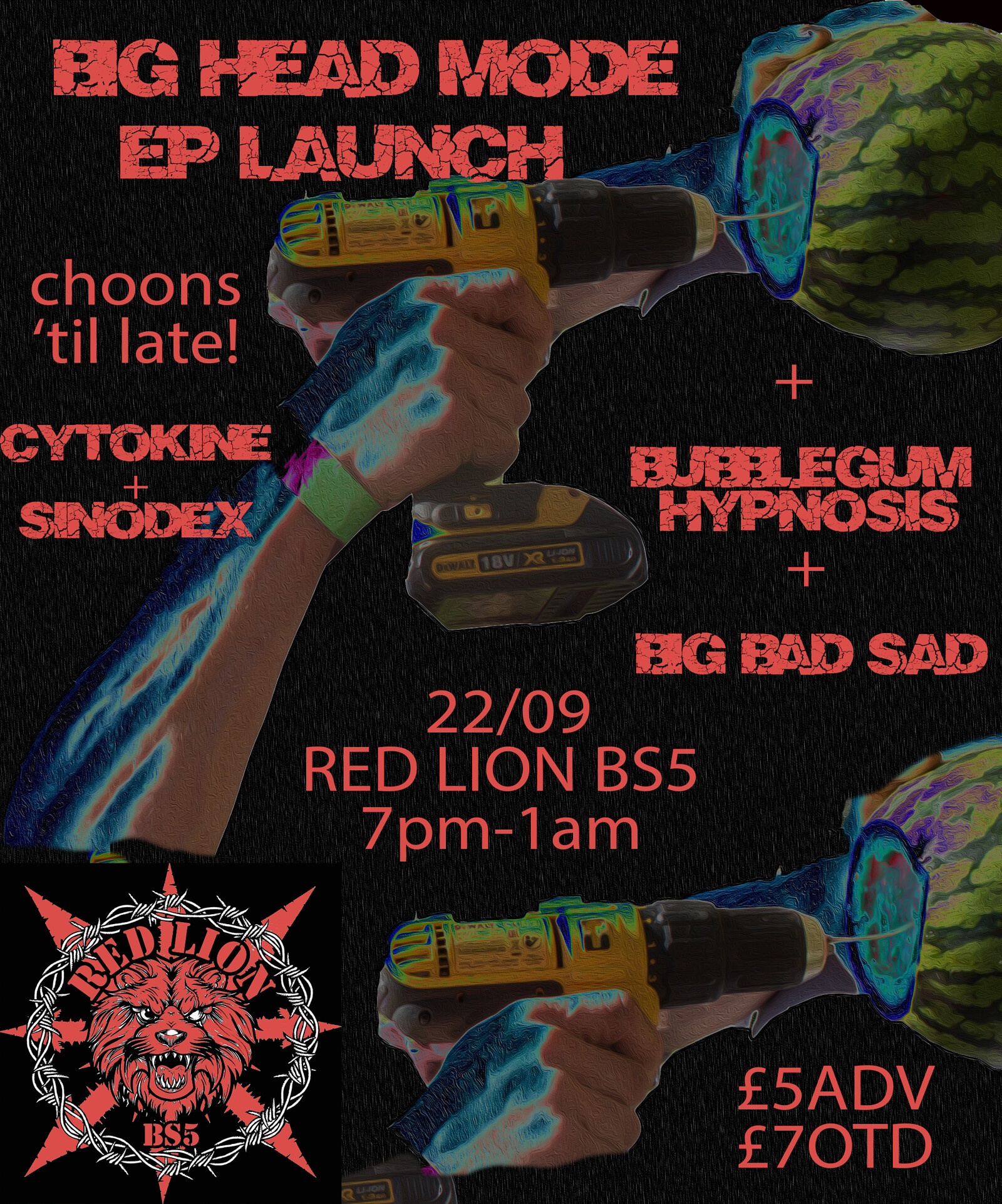 Big Head Mode EP Launch at The Red Lion BS5