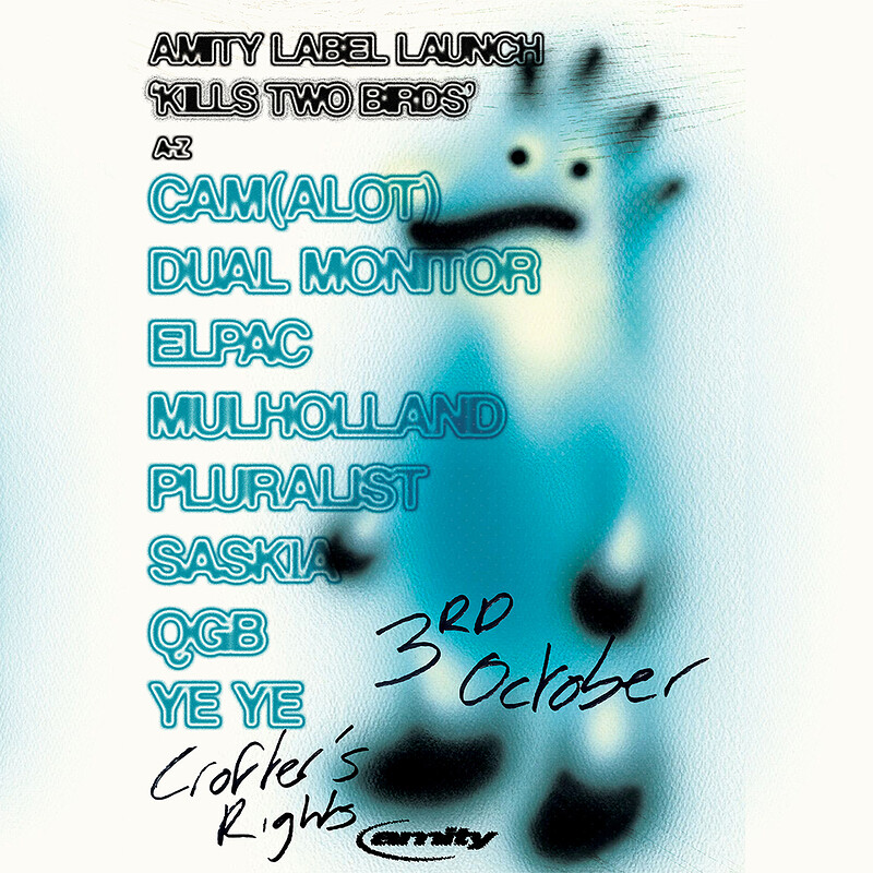 Amity Label Launch - 'Kills Two Birds' at Crofters Rights