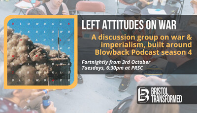 Left Attitudes on War: session 1 at PRSC