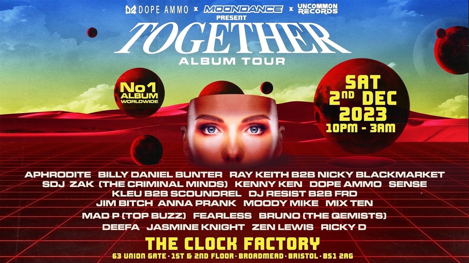 Moondance Bristol: Real Jungle Music at Clock Factory