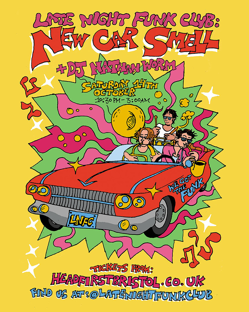 Late Night Funk Club: New Car Smell + DJs at The Lanes