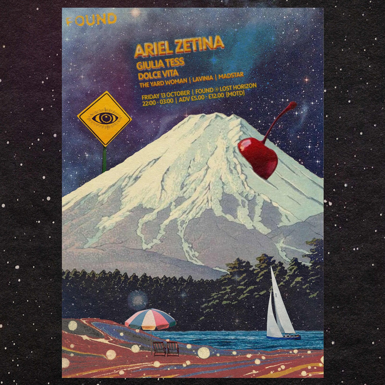 FOUND: Ariel Zetina / Giulia Tess // House+Techno at Lost Horizon