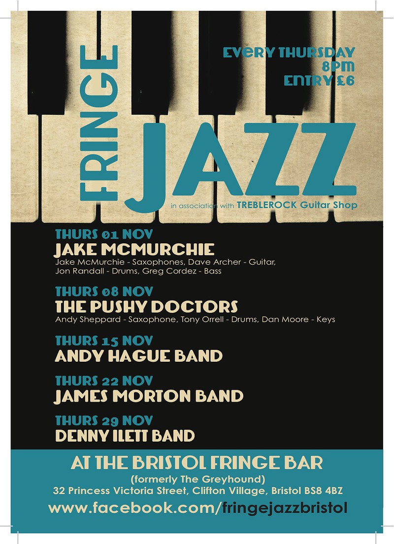 Fringe Jazz at Fringe Cafe-bar, Clifton