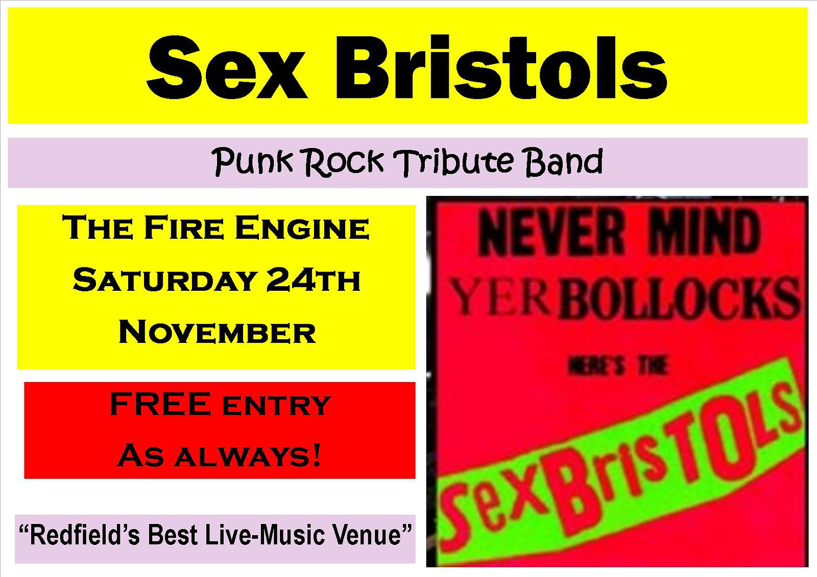 The Sex Bristols at The Fire Engine