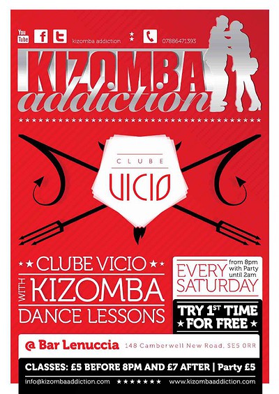 Kizomba Dance Classes at Bar Lenuccia