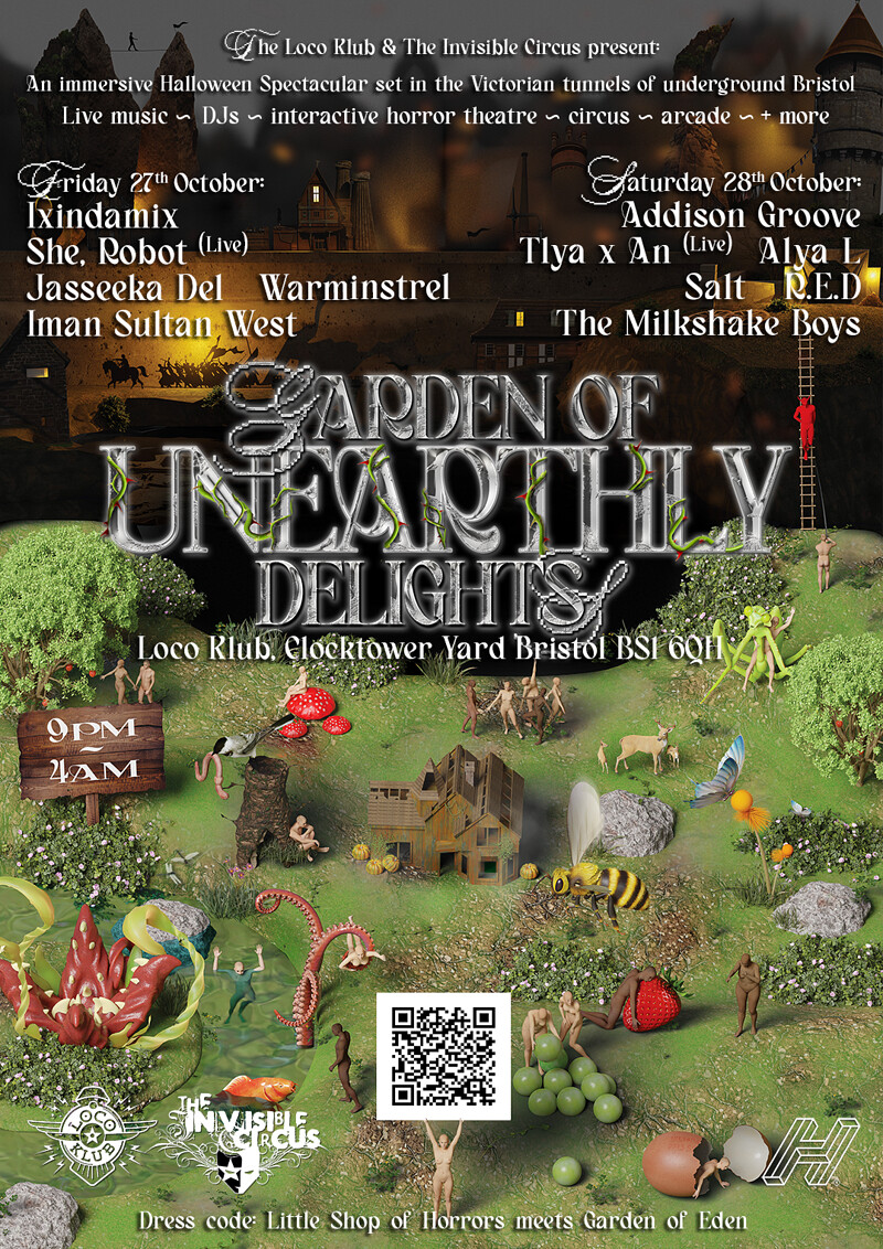 The Garden of Unearthly Delights at Loco Klub