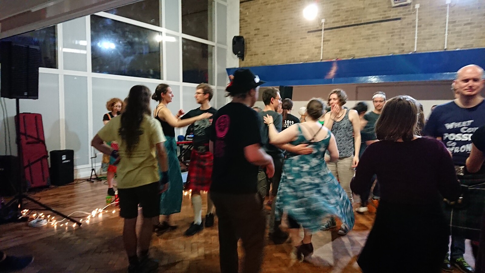Bristol Contra Dance: Con-trio-saurus at Faithspace