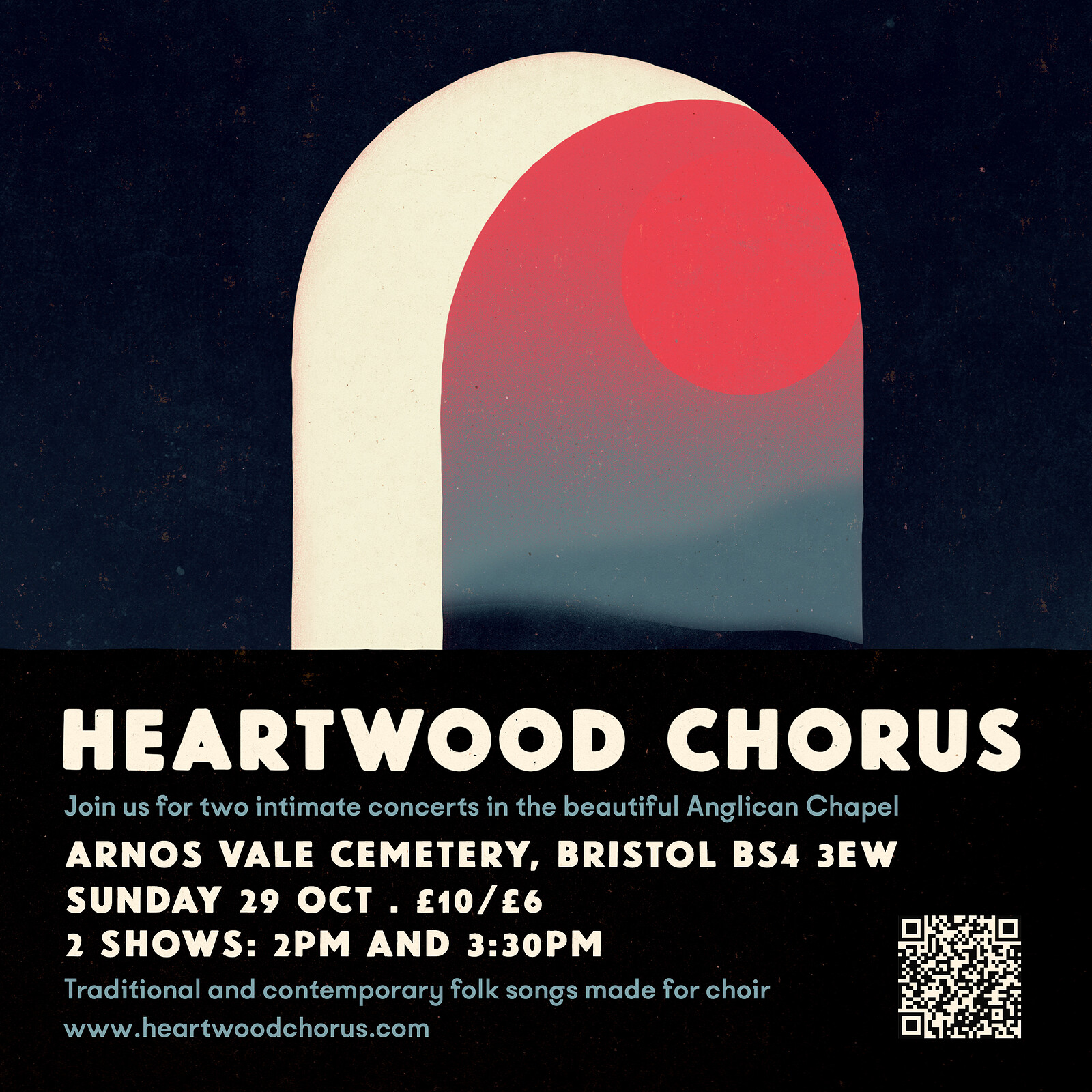 SOLD OUT Heartwood Chorus / Arnos Vale 2pm at Arnos Vale Cemetery