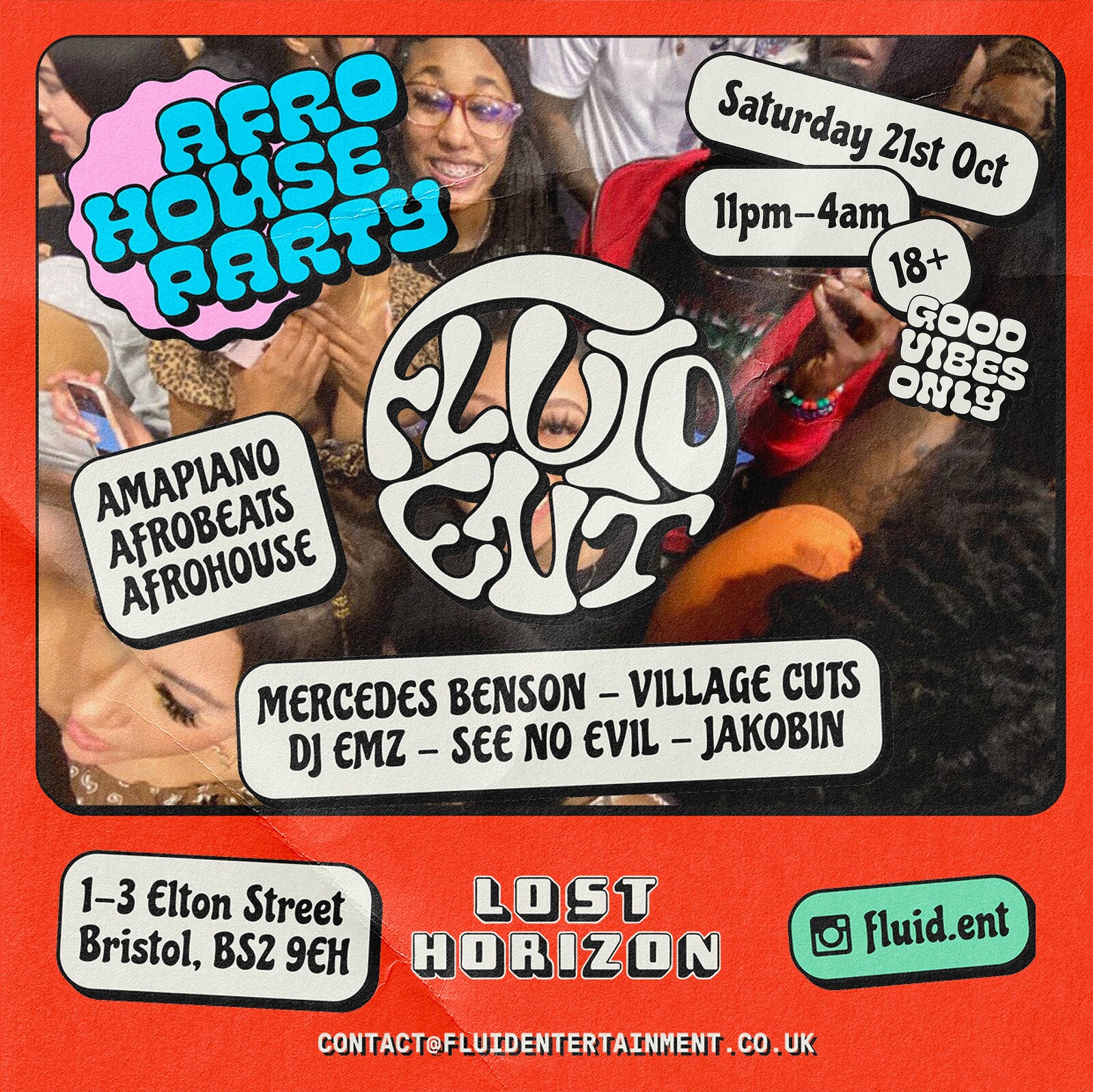 AFRO HOUSE PARTY at Lost Horizon