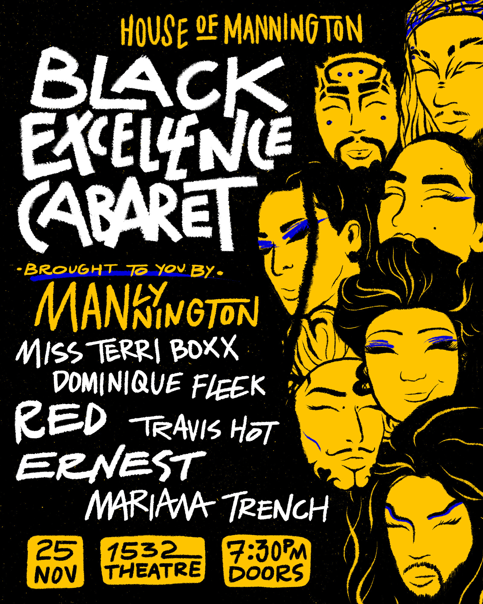 H.O.M Presents: Black Excellence Cabaret at 1532 Performing Arts Centre