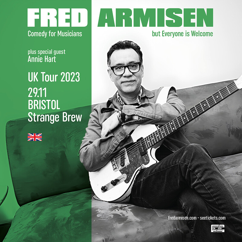 Fred Armisen + Annie Hart at Strange Brew