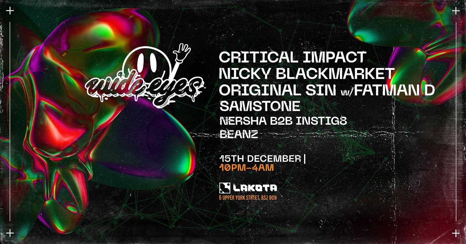 Wide Eyes: Critical Impact, Nicky Blackmarket at Lakota