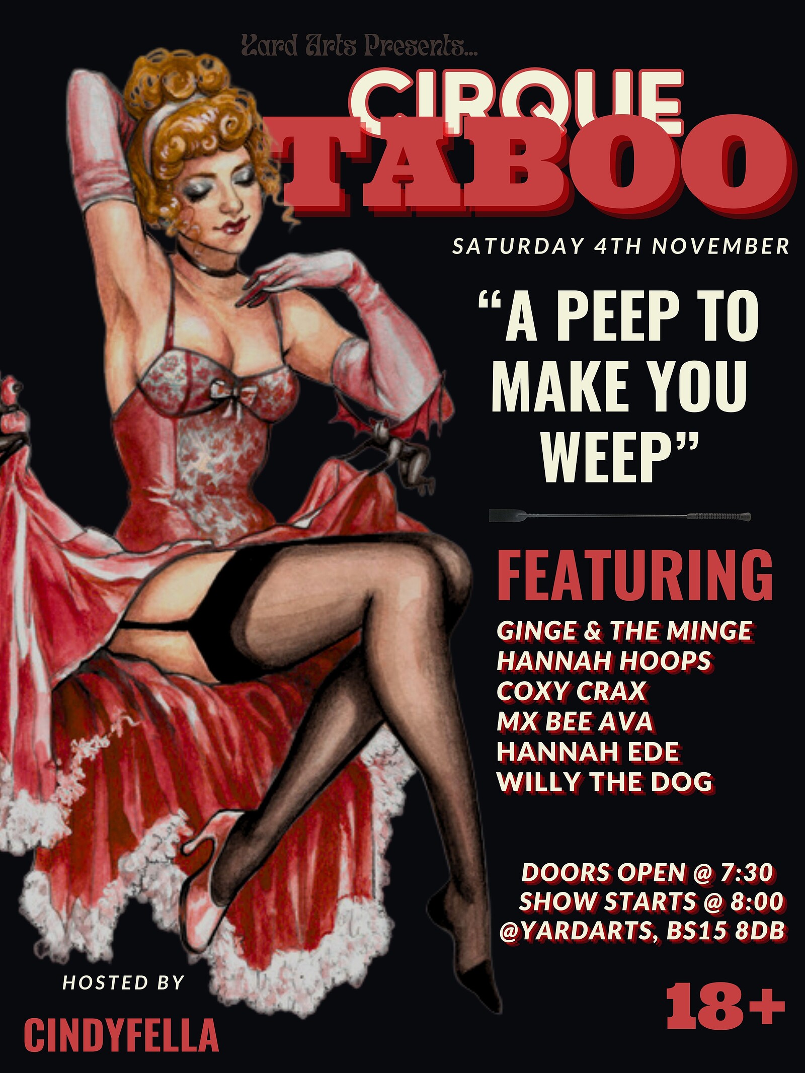 Cirque Taboo at YardArts