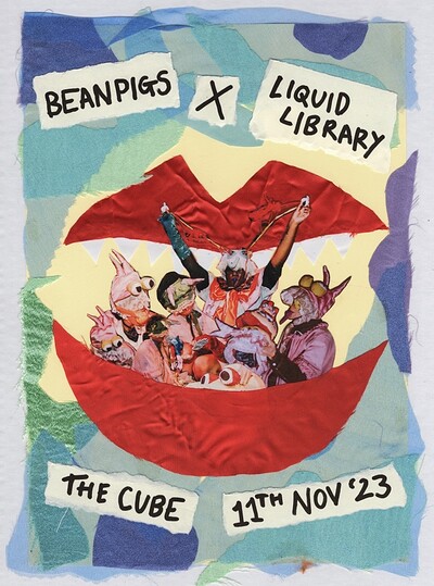 LIQUID LIBRARY X BEANPIG PUPPETS at The Cube