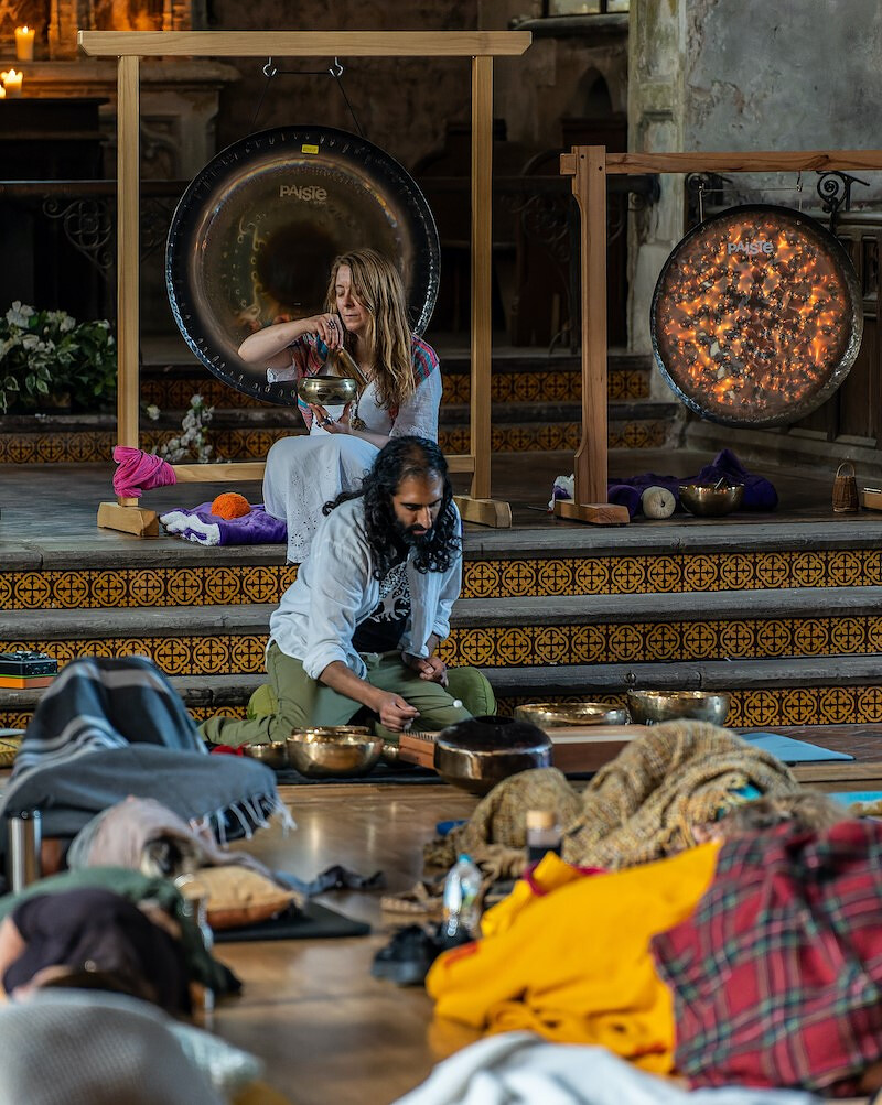 Relaxing Sound Bath with Annette & Rounik at Windmill Hill City Farm
