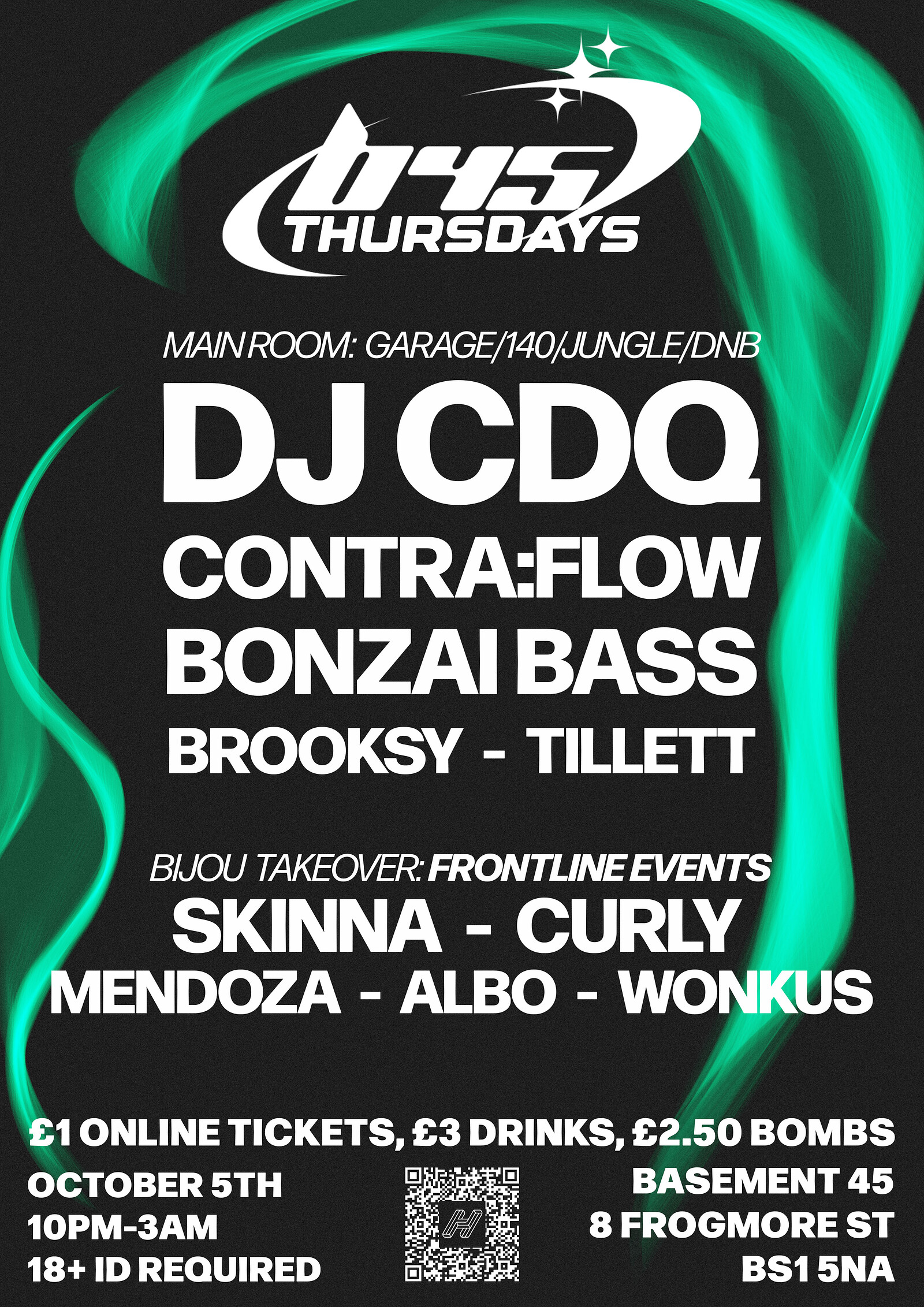 B45 Thursdays w/ DJ CDQ at Basement 45