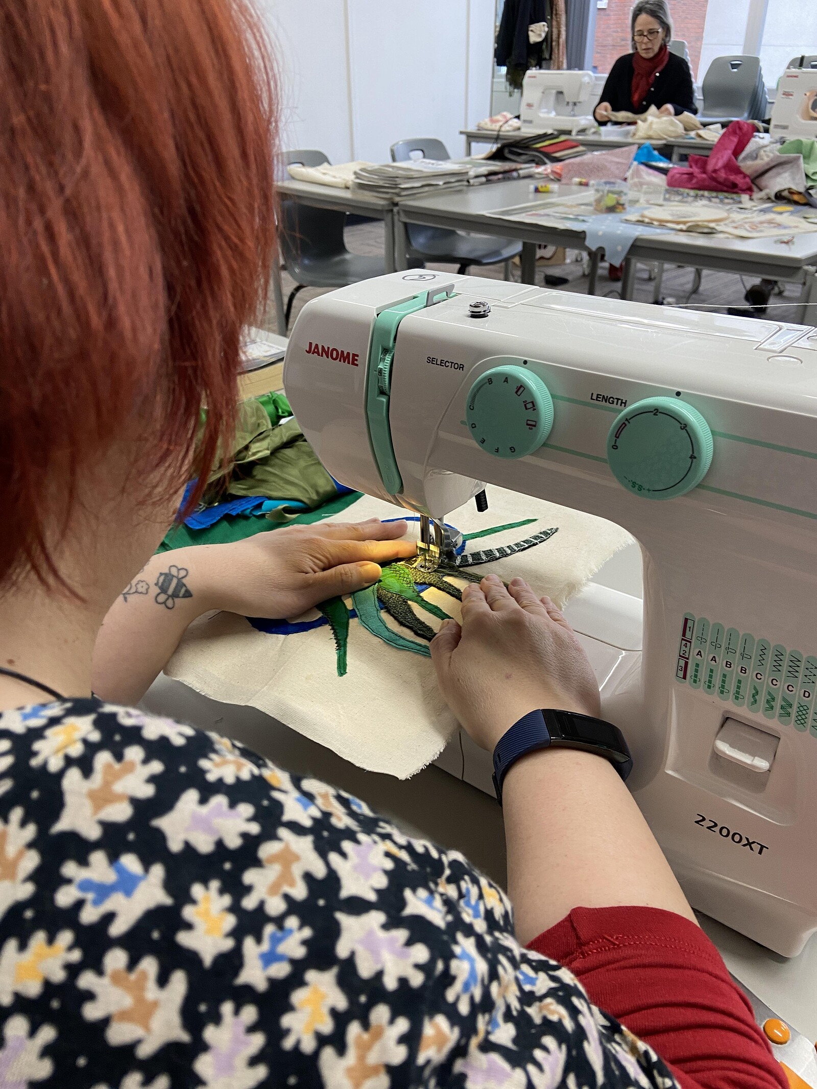 Learn to Draw with a Sewing Machine at Bristol Folk House
