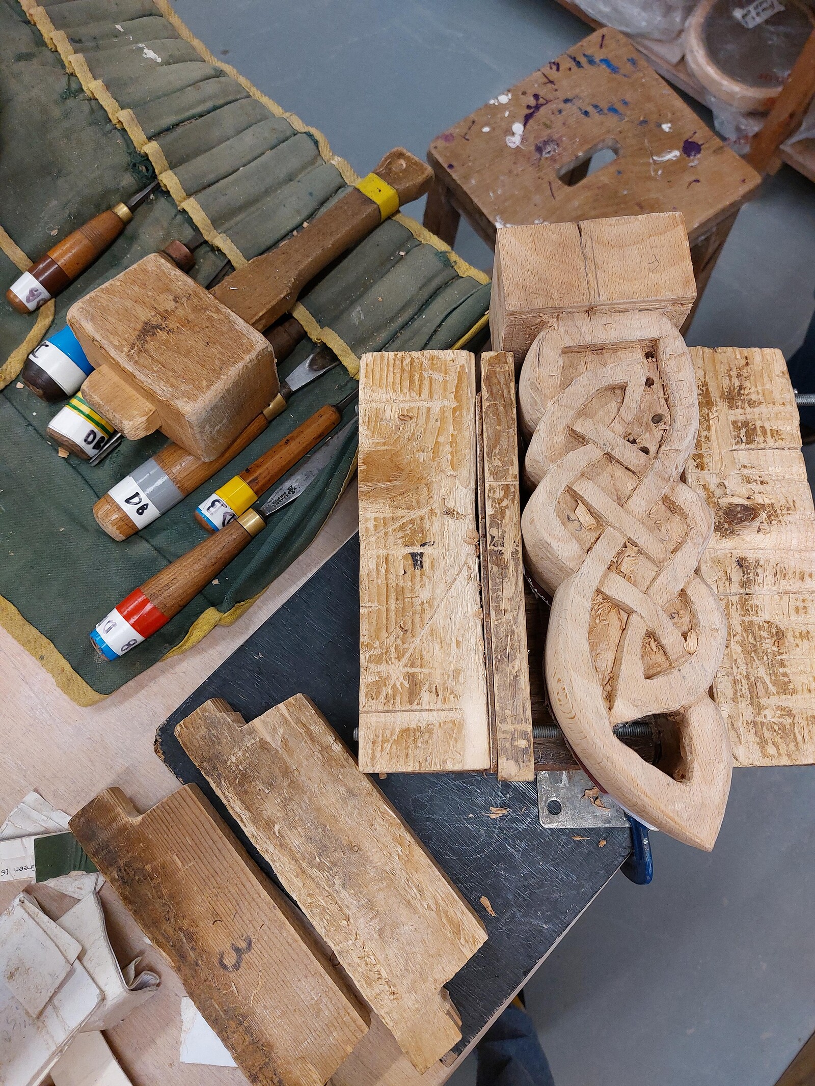 Wood Carving Workshop at Bristol Folk House