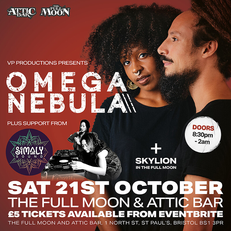 Omega Nebula & Simaly Sound at The Attic Bar