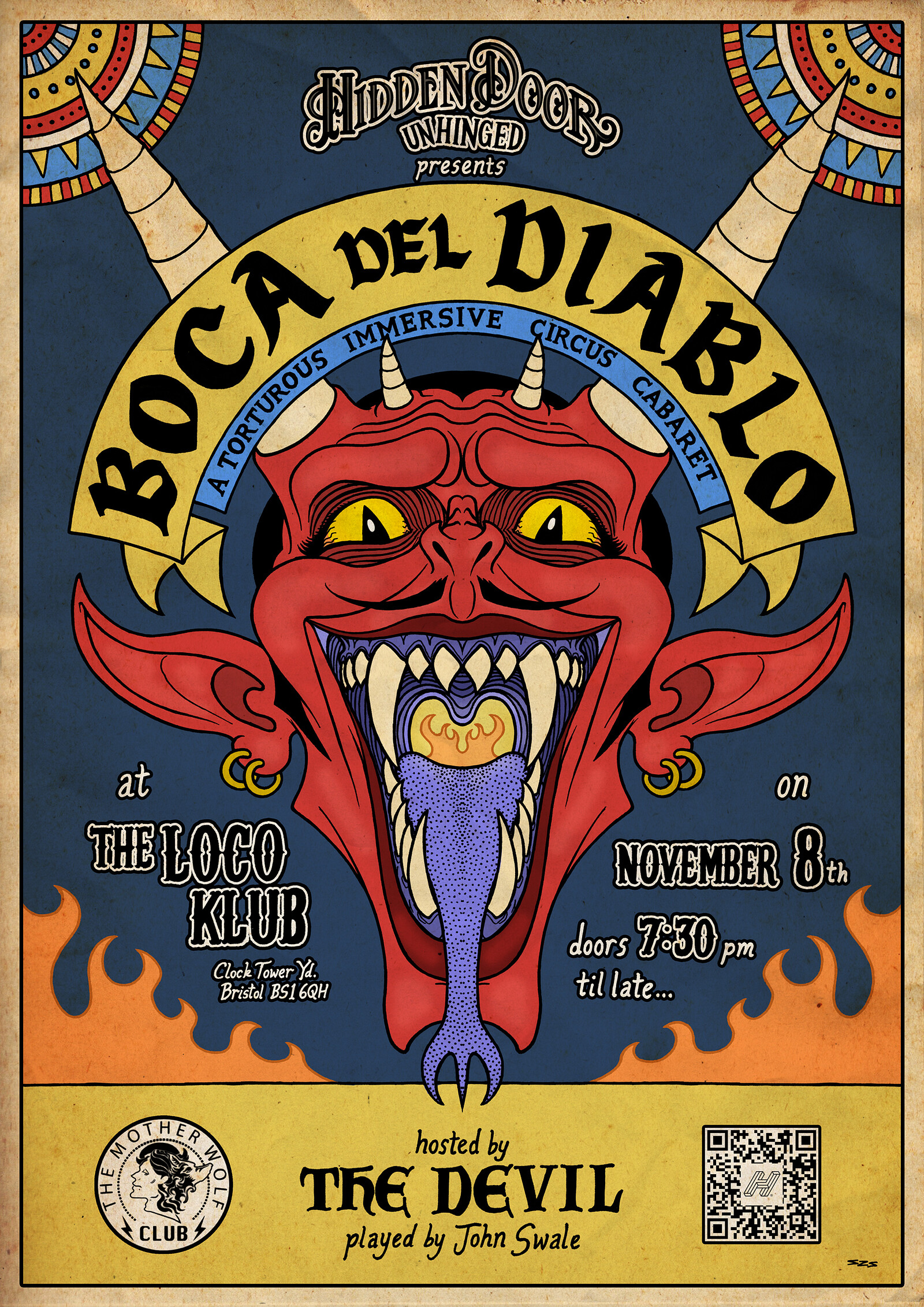 HIDDEN DOOR UNHINGED PRESENTS - BOCA DEL DIABLO at Loco Klub