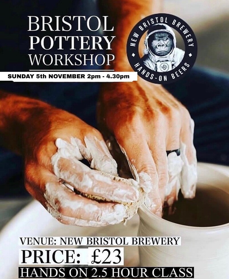 The Wild Pottery at New Bristol Brewery Taproom