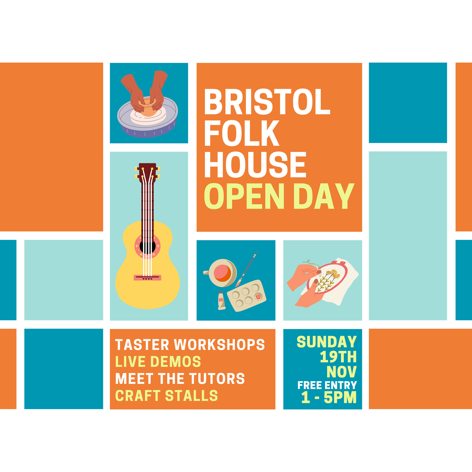 Bristol Folk House Open Day at Bristol Folk House