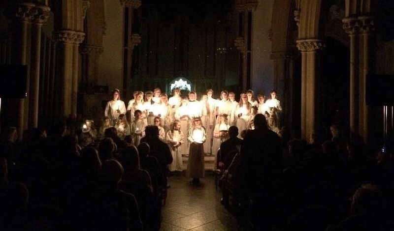 Lucialördag 2023 / Lucia Saturday 2023 at St Marys Church
