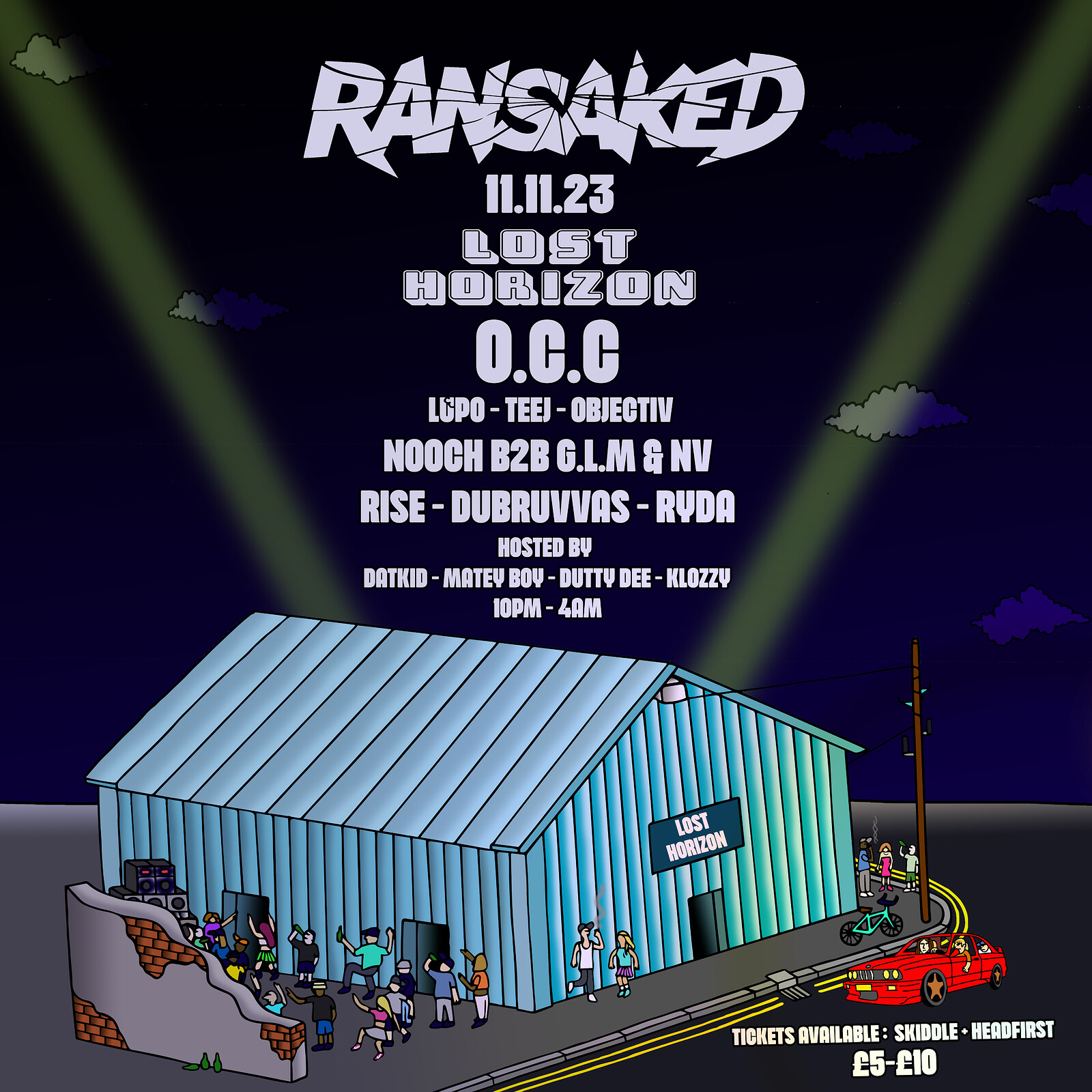 Ransaked Records feat O.C.C at Lost Horizon